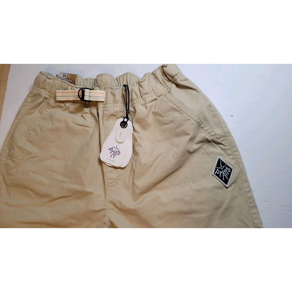 NWT prAna Originals Mojave Shorts Cliffside Khaki Gender Neutral Mens XS Women S